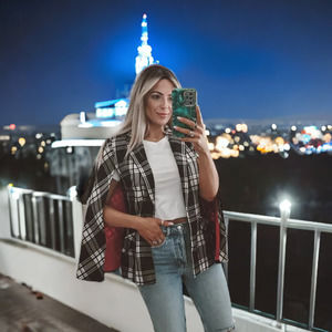 (75% OFF) NWT Trina Turk Juno Jacket Plaid Blazer Cape 0 (Has Stretch) MSRP $350